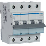 Disjuntor 4P 20A C 3kA 4M MWN420 Hager