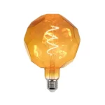 Lâmpada Led Vintage Âmbar G125 Filamento E27 4W 2300K