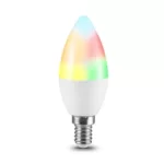 Lâmpada Vela Led Smart Wi-Fi C37 E14 6W RGB CCT