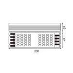 Transformador/Fonte de Alimentação Dimável Triac p/Fita LED 24V DC 80W IP20 - Image 2