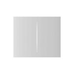 Painel Central Tátil Vertical p/Interruptor de Luz Duplo BR CenterButton 2G-V Ajax