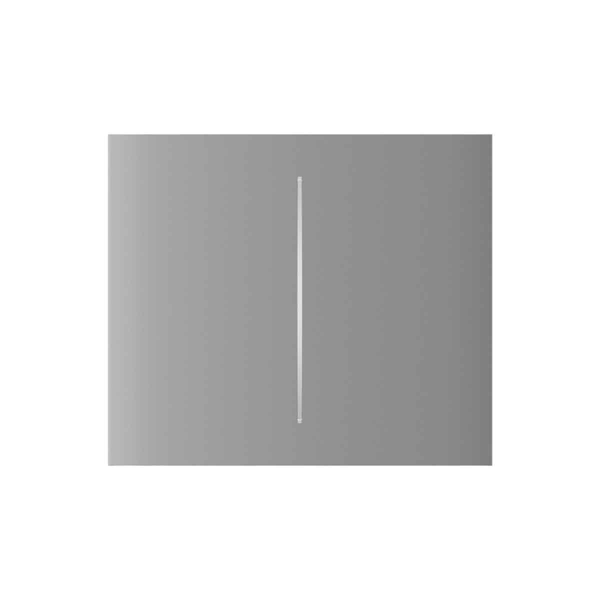 painel-central-tatil-v-int-luz-duplo-nv-centerbutton-2g-v-fog-ajax-plusdias Painel Central Tátil Vertical p/Interruptor de Luz Duplo NV CenterButton 2G-V Fog Ajax - Image 1