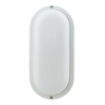 Aplique/Candeeiro de Tecto Led Oval 195X94X38MM 12W 4000K IP65 BR