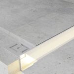 Perfil de Alumínio 32,8×13,3 de Encastrar p/Fita LED AL