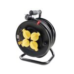 Enrolador c/4 Tomadas 2P+T Schuko c/Tampa H07RN-F 3G1,5MM2 25M - Image 2