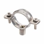 Abraçadeira c/Porca M8 Inox 3" - 90