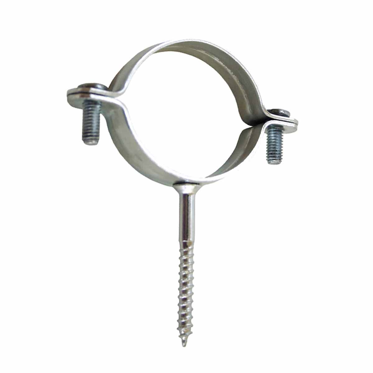 ABRAÇADEIRA DE ESPIGÃO CPARAF. SOLDADO Abraçadeira de Espigão c/Parafuso Soldado Inox 3" - 90 - Image 1